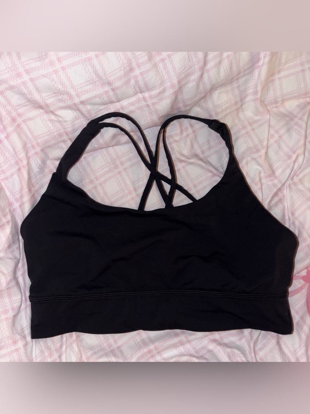 Black Lululemon Sports Bra